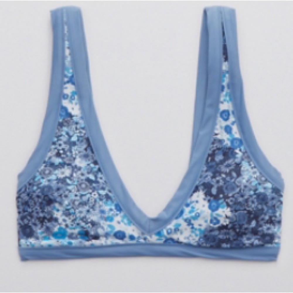 Aerie Printed Plunge Bikini